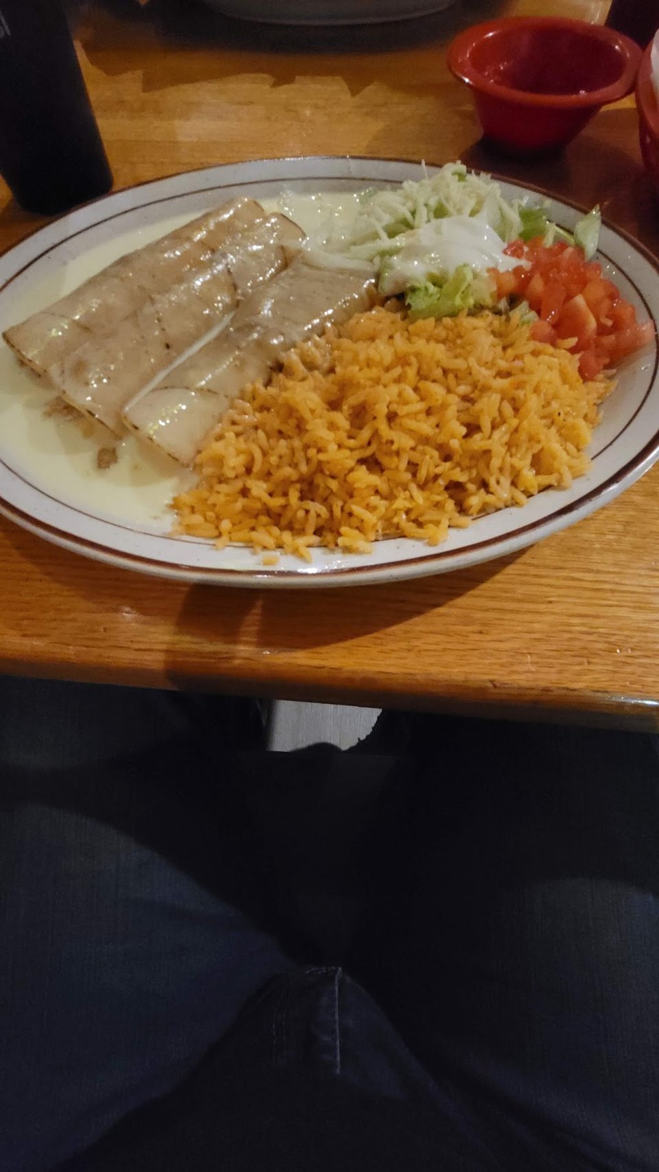 Seafood Enchiladas