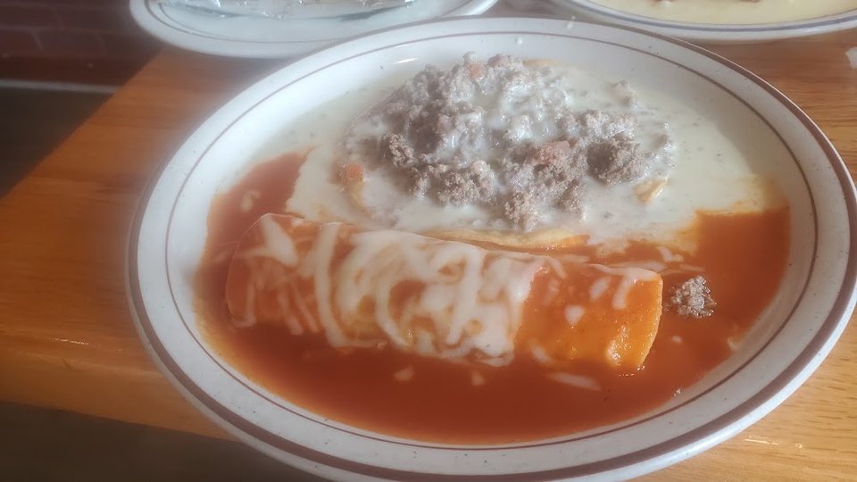 Enchiladas and Chalupa